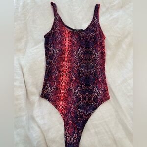 Snake Skin Body Suit